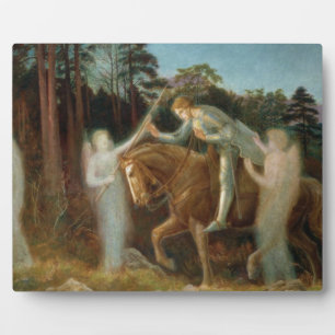 Plaque Photo Sir Galahad, vers 1894 (huile sur toile)