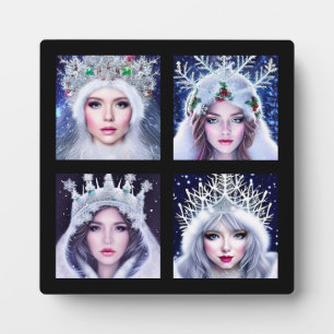 Plaque Photo Snow Queens
