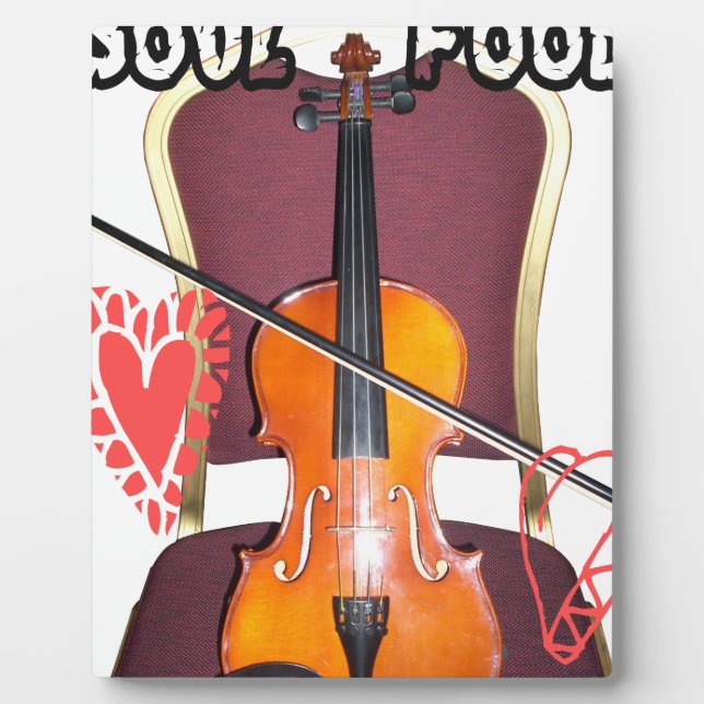 Plaque Photo Son de v amour hakuna matata valentine (Devant)