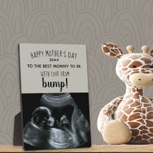 Plaque Photo Sonogramme Photo Meilleure maman à être à partir d