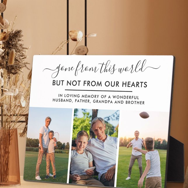 Plaque Photo Sorti de ce Monde 3 Photo Souvenir (Créateur téléchargé)