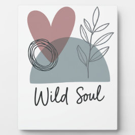 Plaque Photo Soul sauvage