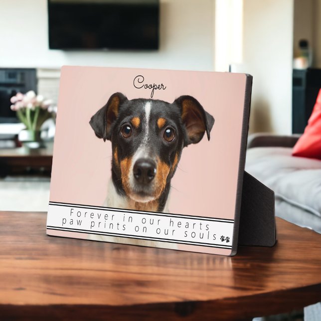 Plaque Photo Souvenir des animaux de compagnie Garder l'éternit (Créateur téléchargé)