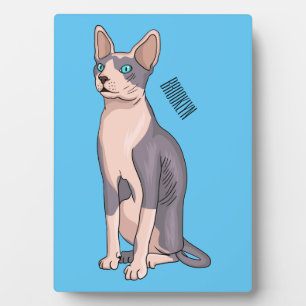 Plaque Photo Sphynx cat