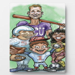 Plaque Photo Sports jeunesse