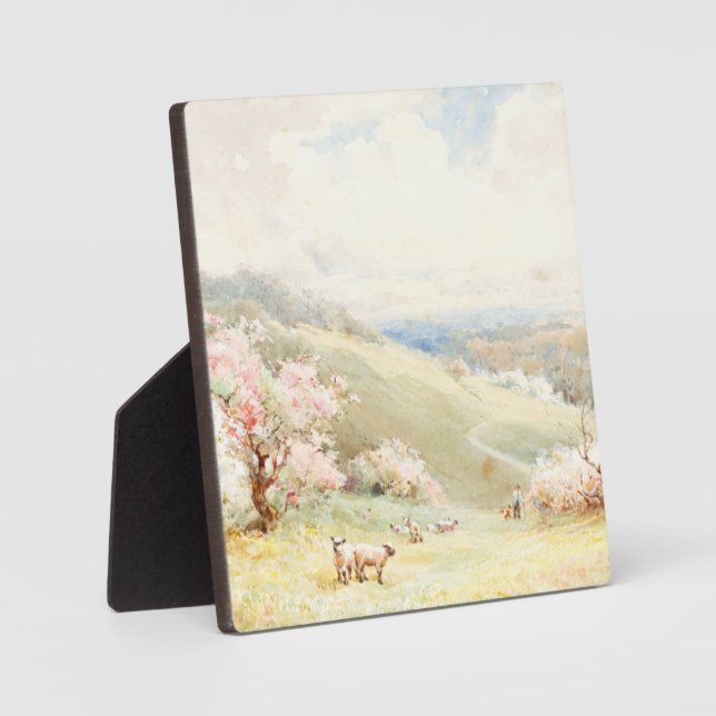 Plaque Photo Spring, Joseph Rubens Powell (Recto)