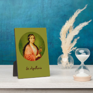 Plaque Photo St. Apollonia (BLA 001) 5"x7" Vertical