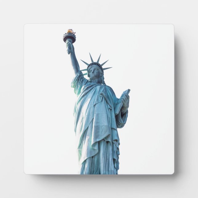 Plaque Photo Statue de la liberté (Devant)