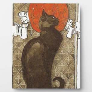 Plaque Photo Steinlein's Cat - Art Nouveau