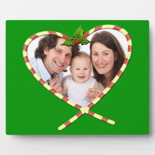Plaque Photo Sucre de canne Coeur de votre photo