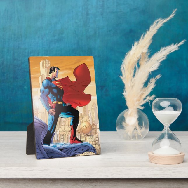 Plaque Photo Superman Daily Planet (Côté)