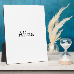 Plaque Photo supprimer le texte ajouter son propre design 8" x 