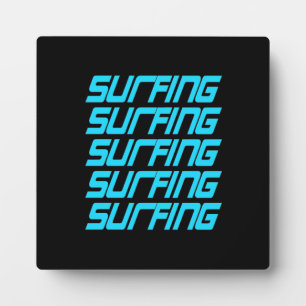 Plaque Photo Surf