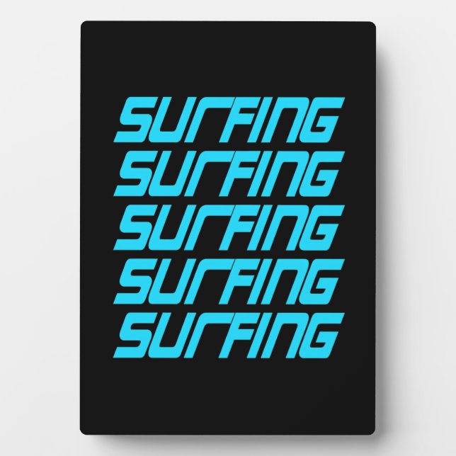 Plaque Photo Surf (Devant)
