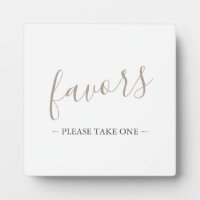 Symbole moderne des faveurs de mariage