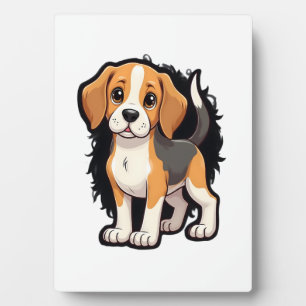 Plaque Photo T Shirt Chien Beagle