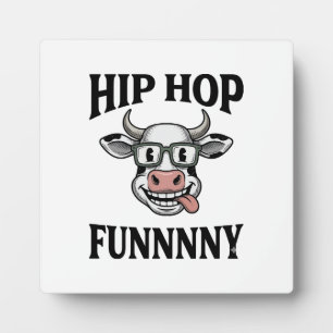Plaque Photo T-shirt design de gravure vintage de hip hop drôle