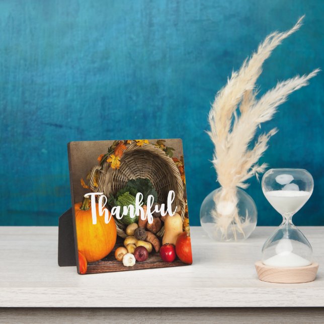 Plaque Photo Table Bountiful Harvest (Insitu)