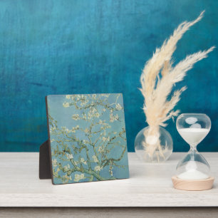 Plaque Photo Tableau des fleurs d'amandes de Van Gogh