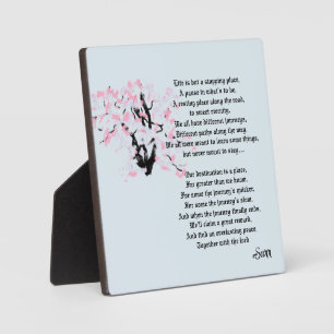 Plaque Photo Tablette W/Canvas : Arbre De Vie