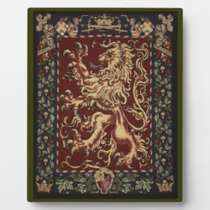 Plaque Photo Tapisserie du lion royal