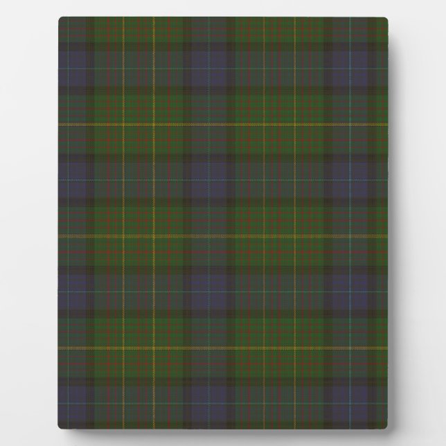 Plaque Photo tartan californien (Devant)