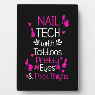 Plaque Photo Technologie Nail Avec Tatouages