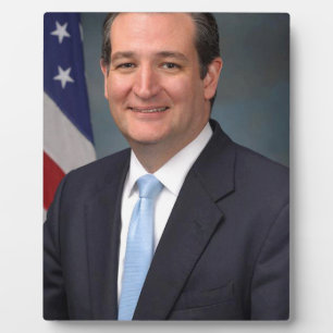 Plaque Photo Ted Cruz