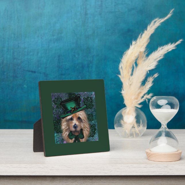 Plaque Photo Terrier australien (Insitu)
