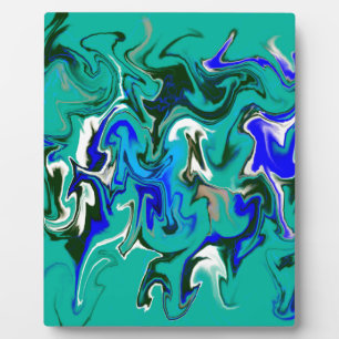 Plaque Photo texture de marbre turquoise