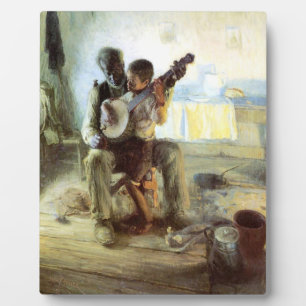 Plaque Photo The Banjo Lesson By Henry Ossawa Tanner
