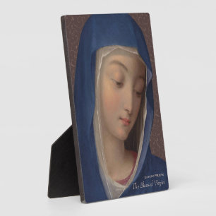 Plaque Photo The blessed virgin by Scipione Pulzone CC0333 