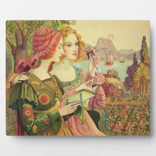 Plaque Photo The Golden Legend, 1897, from 'L'Estampe Modernism