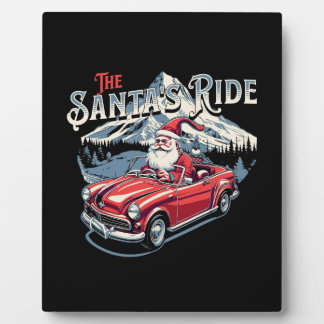 Plaque Photo The santa's ride.