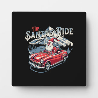Plaque Photo The santa's ride.