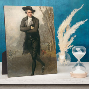 Plaque Photo The Skater (Portrait de William Grant)