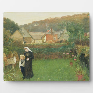 Plaque Photo The Widow, 1895 (oil on canvas)