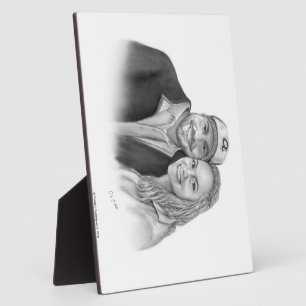 Plaque Photo Thomas et Candice