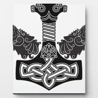 Plaque Photo Thors Hammer