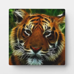 PLAQUE PHOTO TIGER