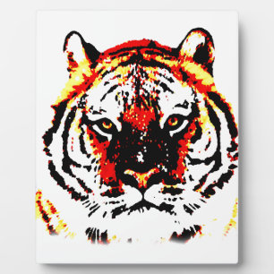 Plaque Photo Tigre sauvage