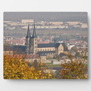 Plaque Photo Toits de Bamberg, Allemagne