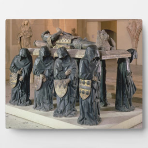 Plaque Photo Tombeau de Philippe Pot (1428-94) de l'abbaye de C