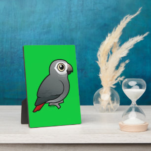 Plaque Photo Tomneh African Grey Parrot