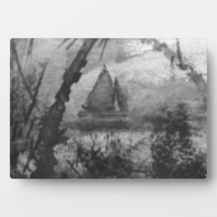 Plaque Photo Ton art photo ici avec Easel