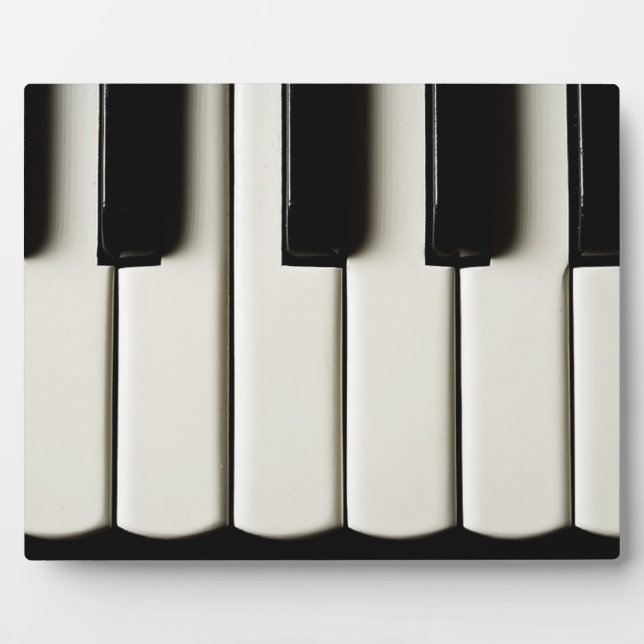 Plaque Photo Touches de piano (Devant)