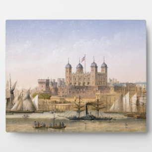 Plaque Photo Tour de Londres, c.1862 (colour litho)