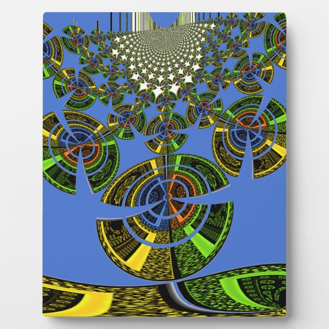 Plaque Photo Tradition bleue (Devant)