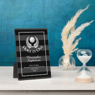 Plaque Photo Trou en un parcours de golf Prix de reconnaissance