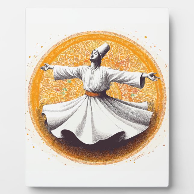 Plaque Photo Une danse de l'harmonie divine (Devant)